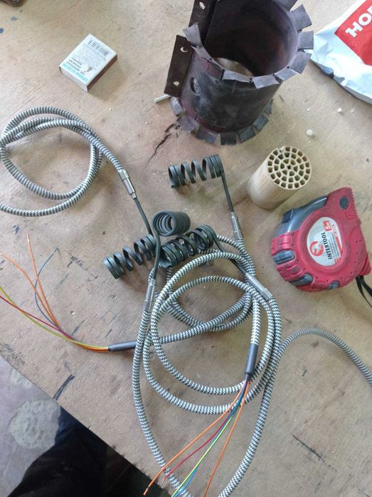 Спіральний витковий нагрівач для гарячеканальних систем ТПА. TenPro