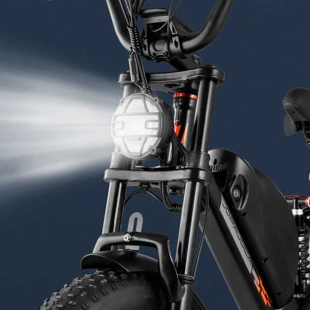 Bicicleta elétrica E-Bike JOPAJOKA LUNA 2 1000w suspensão total