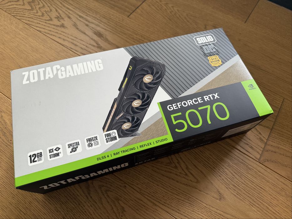 NOWA - ZOTAC karta graficzna RTX 5070 Solid OC 12GB