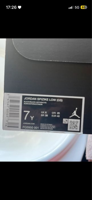 Nike Jordan Spizike low