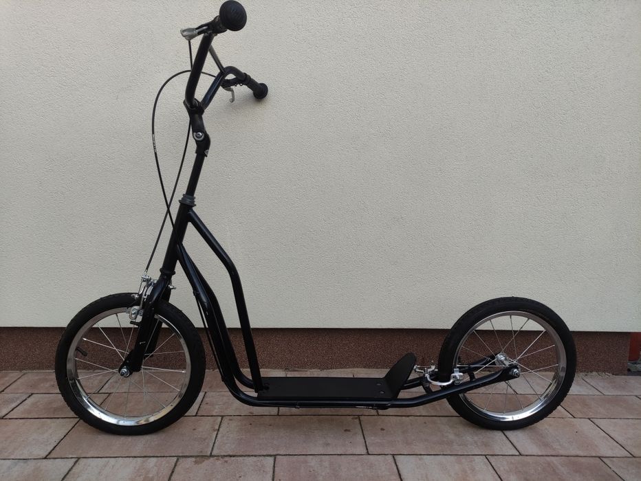 Hulajnoga retro , stan bdb , koła 16", nowe hamulce opony detki