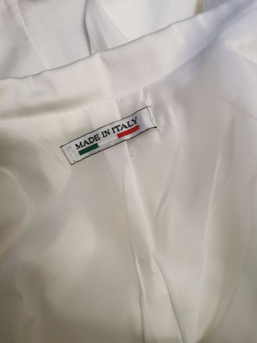 Żakiet krótki, biały