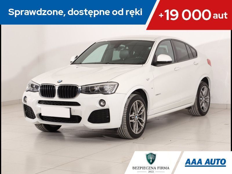 BMW X4 xDrive20d M Sport , Salon Polska, 1. Właściciel, Serwis ASO, 190 KM,