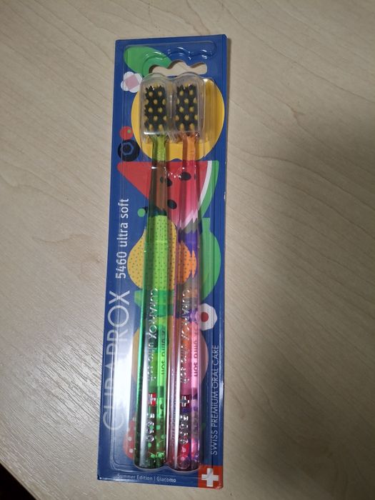 Набори Зубних щіток Curaprox  5460 ultra soft limited