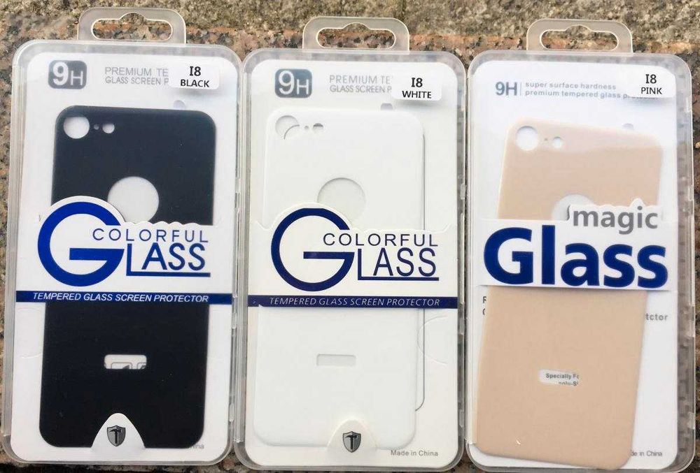 Película protetora para traseira de iPhone 7/7 Plus/iPhone 8/8 Plus/X