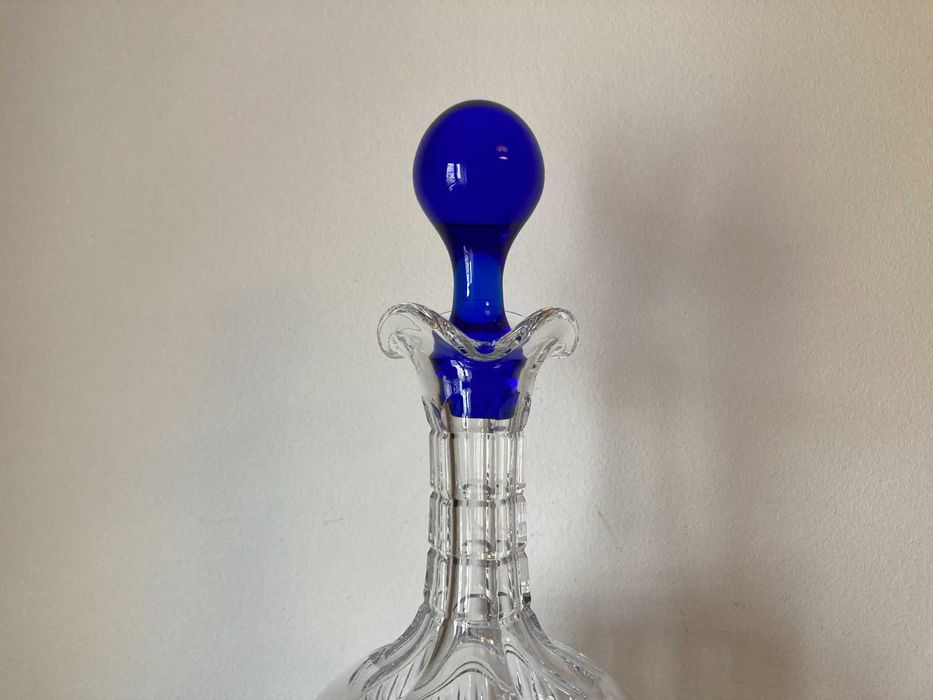 Garrafa de cristal marca Atlantis sem uso