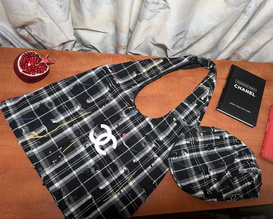 Комплект Chanel сумка+кепка нова