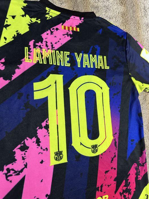 Футбольна футболка Barcelona #10 Lamine Yamal