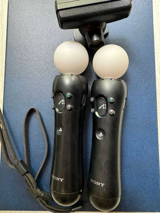 2x kontroler PS move + kamerka + gry gratis