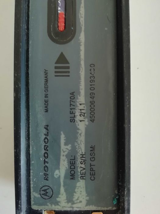 1º Telemóvel GSM Motorola International 3200