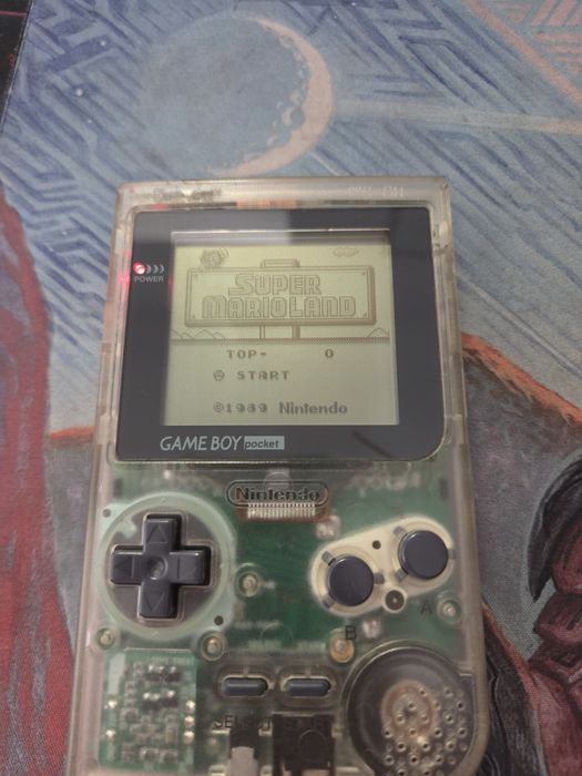 Game Boy pocket transparente
