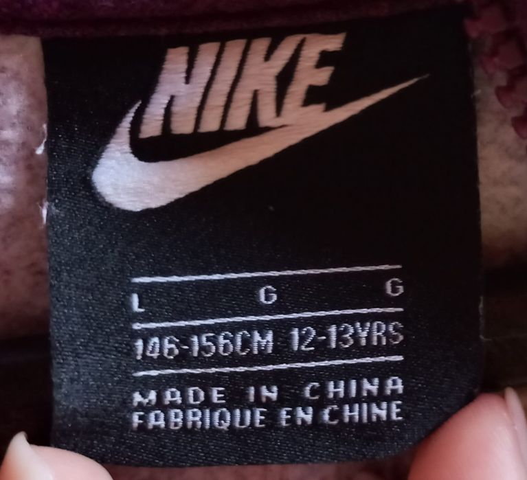 casaco da nike 12-13anos