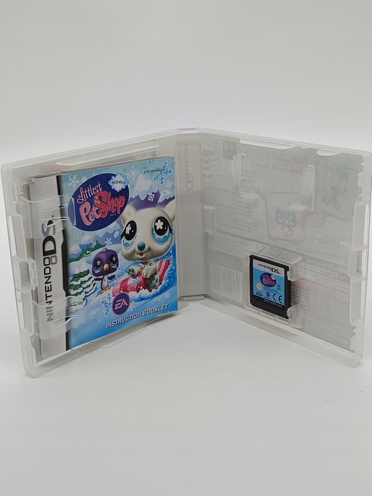 littlest petshop winter nintendo ds pudełkowa