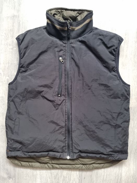 Timberland Down Vest kamizelka puchowa khaki olive dwustronna