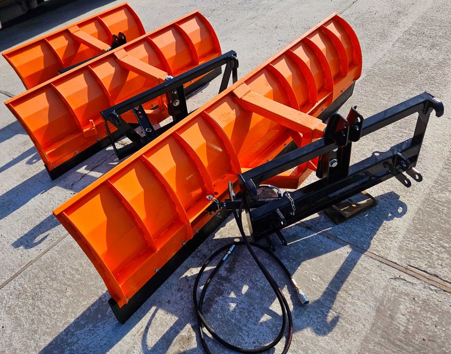 PŁUG ŚNIEŻNY prosty lub łamany euro/tuz/sms/tłok/wózek widł. C330/360