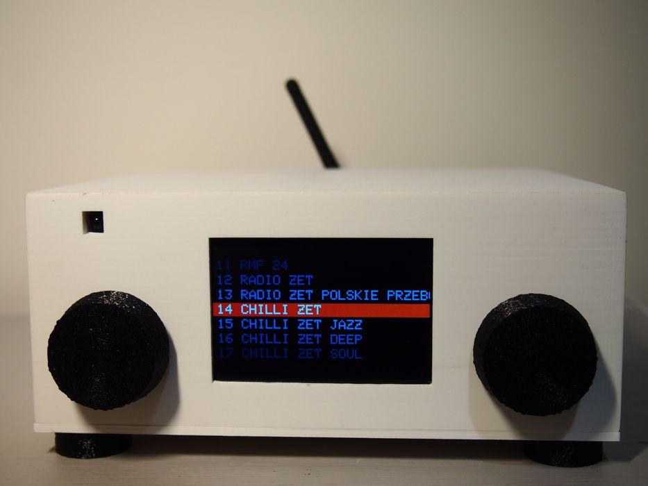 Radio Internetowe 3,5 " ESP 32 YoRadio *PILOT* USB-C