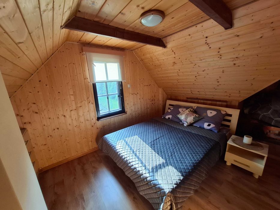 domek, pokoje do wynajęcia, sauna, jacuzzi, pstrąg