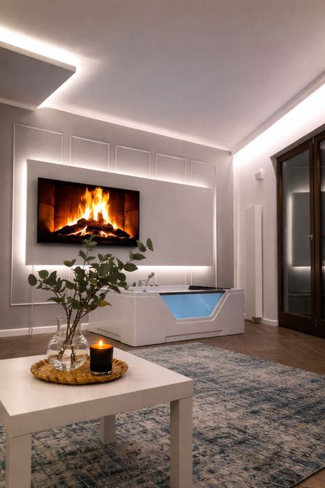 Apartament z jacuzzi na wyłączność! duży salon + widok TOP M14 JACUZZI