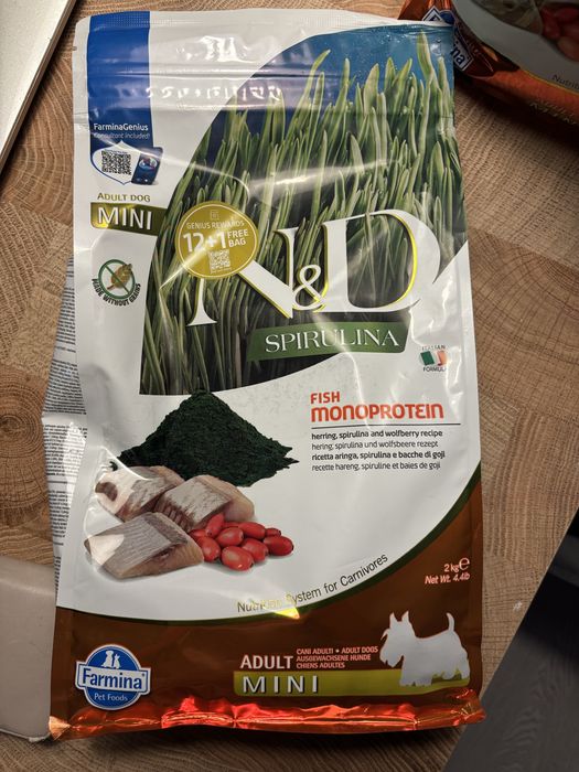 Nowa Karma Farmina  Śledź, spirulina i jagody Goji. WROCŁAW