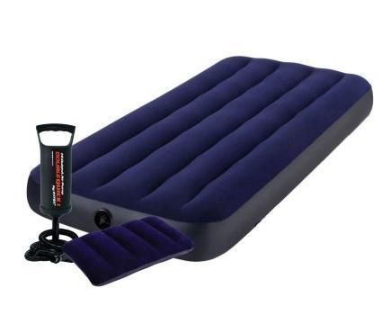 Комплект надувной матрас 99-191-25 см Intex с ручным насосом