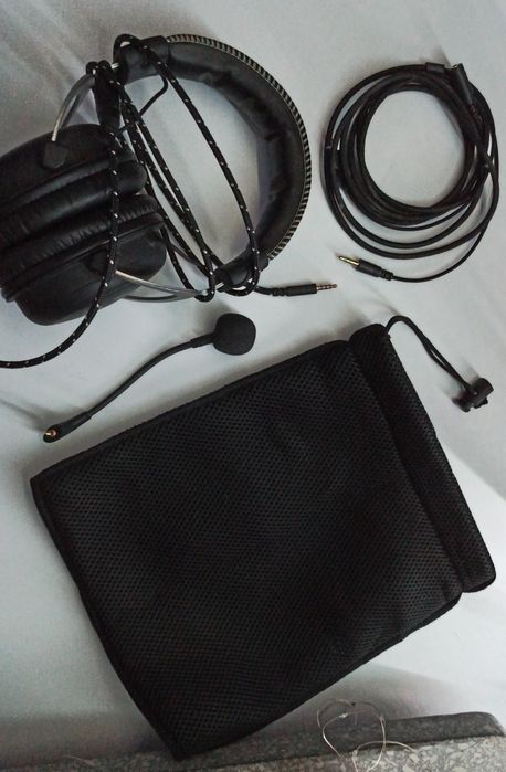 słuchawki hyperx cloud silver