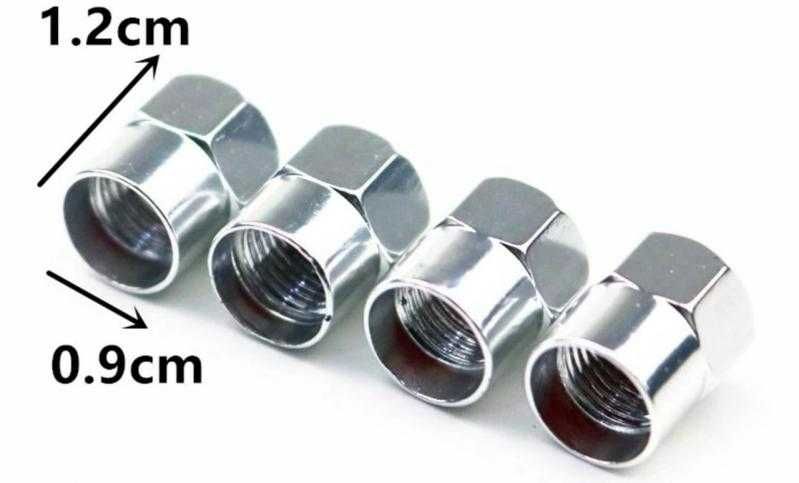 Dacia Автомобильные колпачки на золотник алюминий. Качество хорошее.