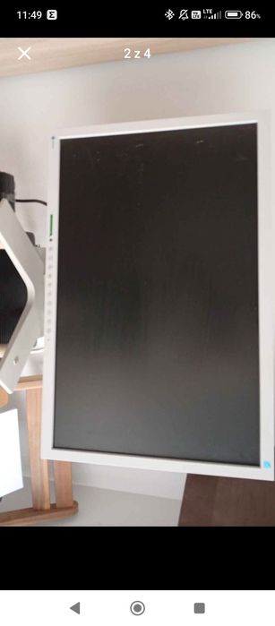 Terminal HP z monitorem i drukarką canon