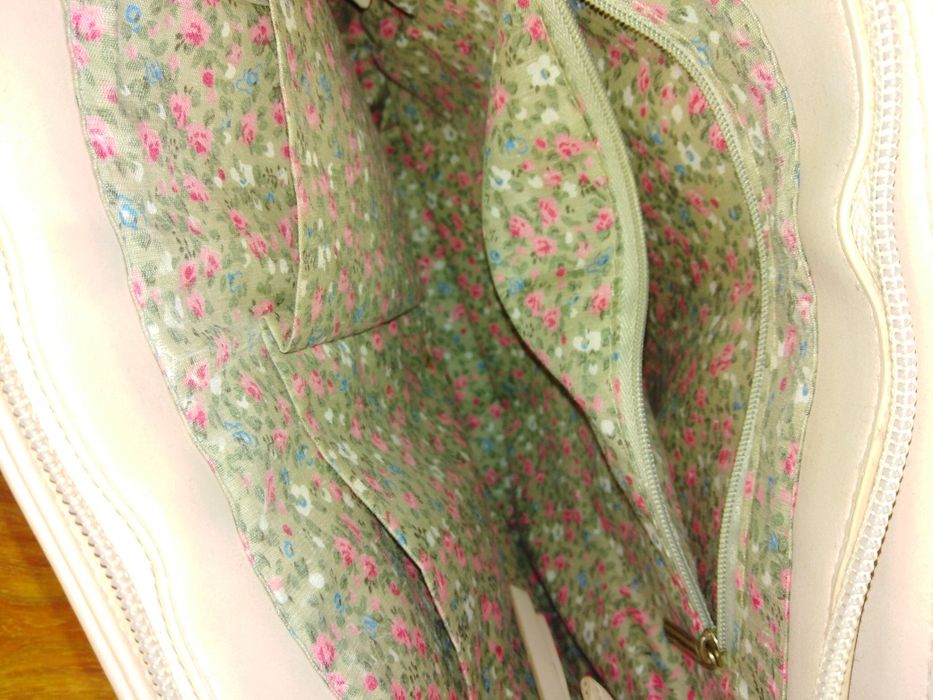 Torebka damska pudrowy róż