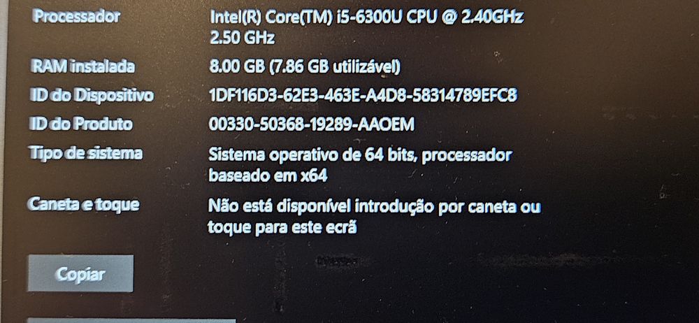 Portátil Lenovo X260