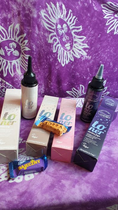 Nowy oryginalny zestaw tonerów do włosów Wedel/Only Bio+ słodycz