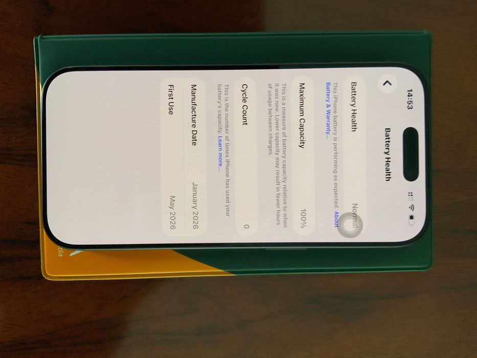 iPhone 17 Pro DeepBlue 256GB Novo