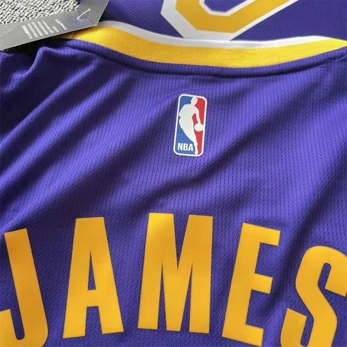 баскетбольна форма Лейкерз Брайант 24 Джеймс 23 Lakers з логотипами