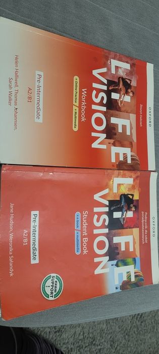 Life Vision podręcznik i gratis ćwiczenia. Polecam.