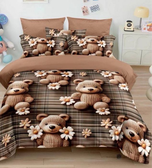 Детское постельное белье 5D мультяшные принты Постіль дитяча