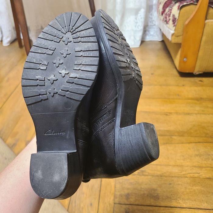 Clark's, осінні черевички, шкіра 37