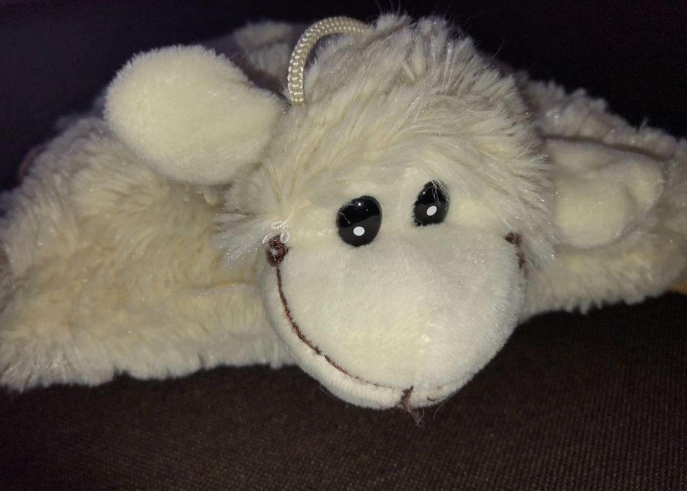 Барашек, подушка, мягкая игрушка