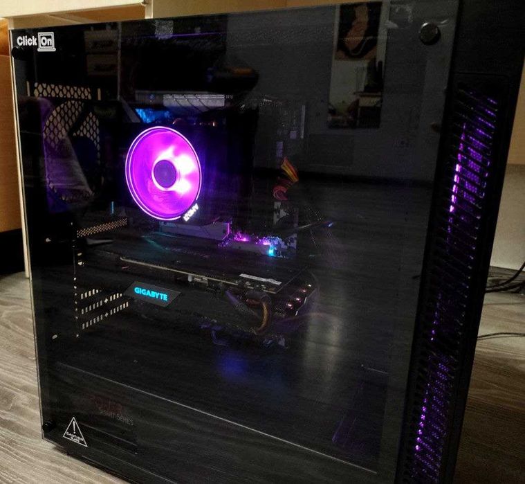 Потужний ігровий комп'ютер ПК для геймінгу, роботи та творчості