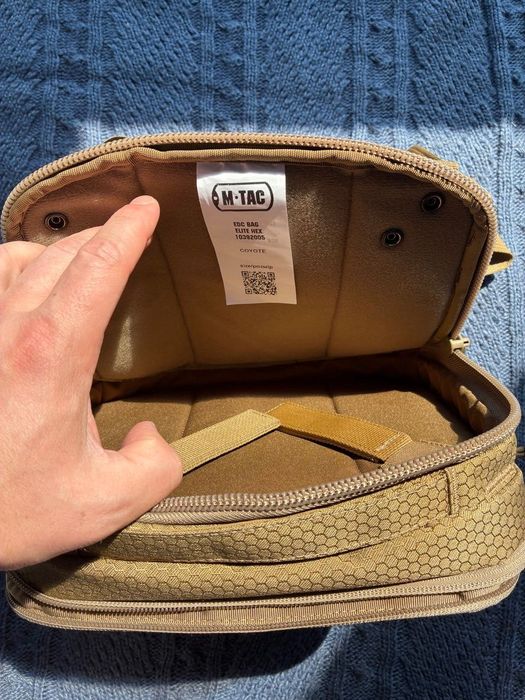 СУМКА ЧОЛОВІЧА M-TAC (EDC BAG ELITE HEX COYOTE)