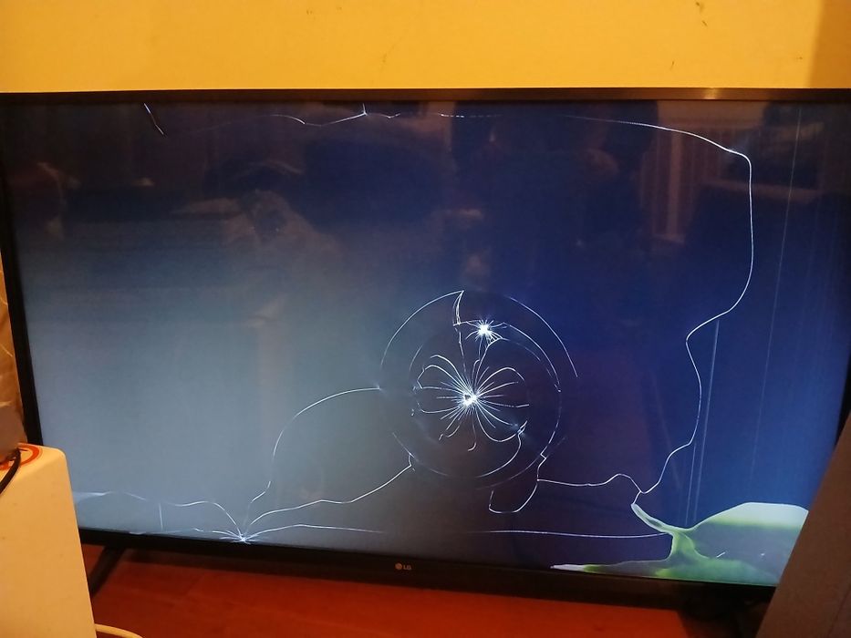 Televisor marca LG avariado