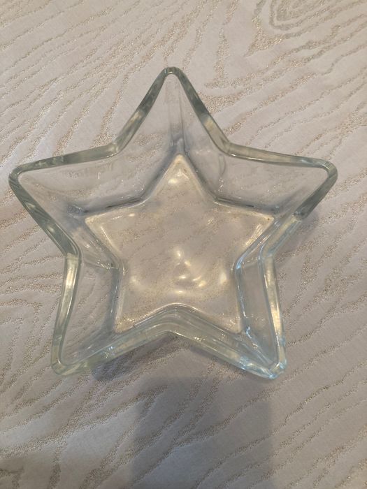 2 Fruteiras de vidro (média/pequena) podem ser usadas para outros fins