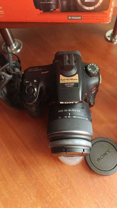 Sony A57
+топовий кітовий об'єктив 18-55