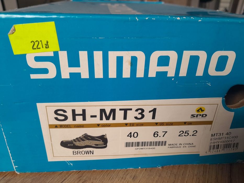 Buty shimano spd sh-mt31