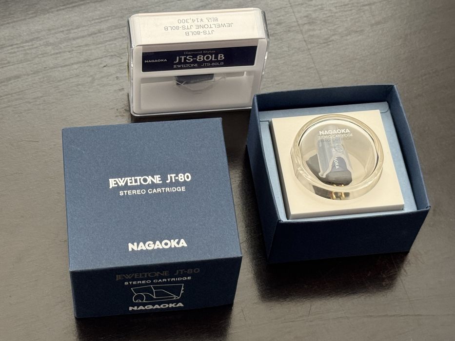 Wkładka gramofonowa MM Nagaoka JT-80LB plus nowa zapasowa igła