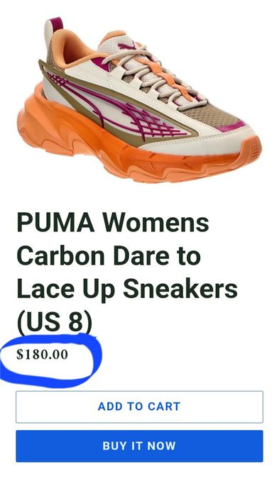 Кросівки Puma Carbon us9