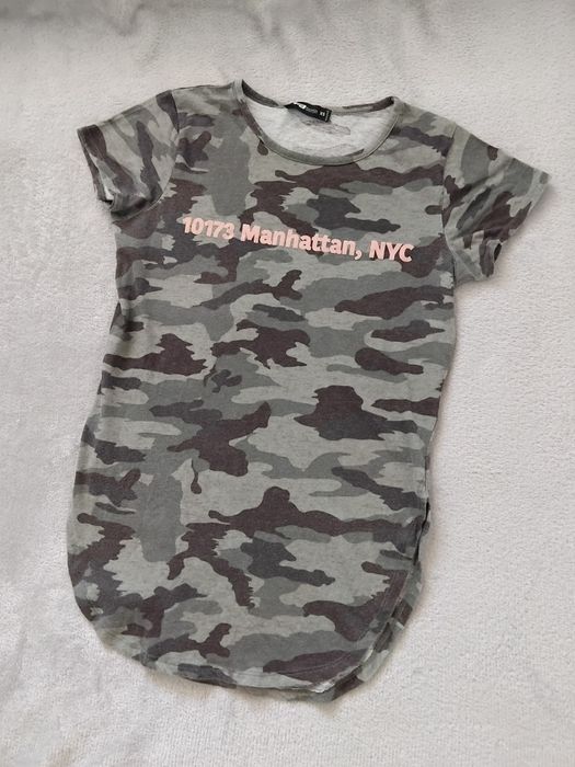 Damski t-shirt koszulka krótki rękaw moro FB Sister roz. XS/S