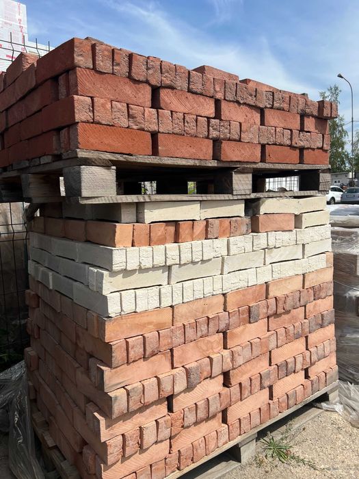 Cegła cegiełka różne kolory (paleta ok.500 szt)