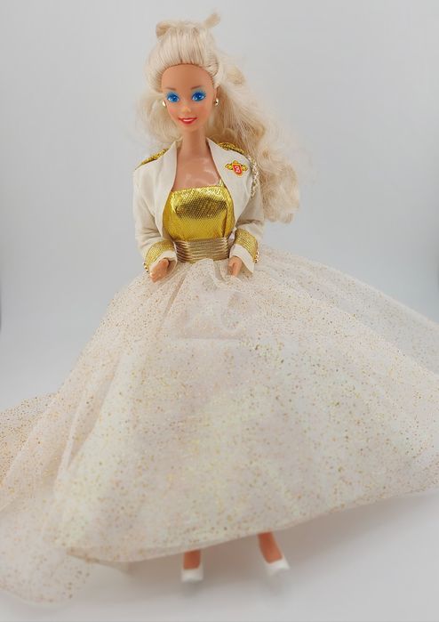 Buty dla lalki Barbie białe