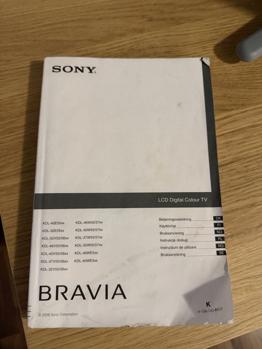 Telewizor Sony Bravia