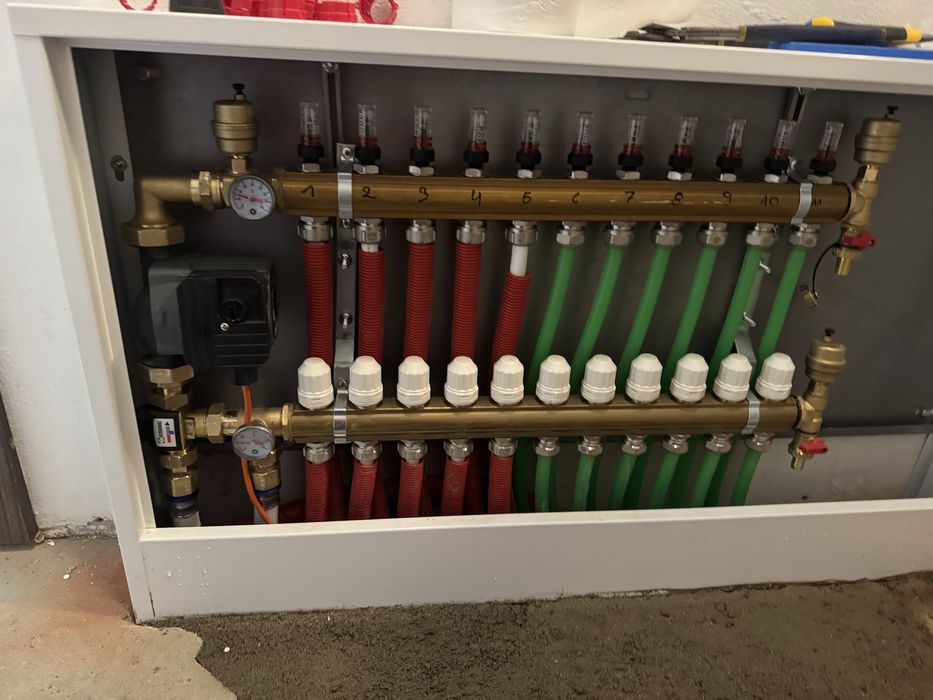 Frezowanie ogrzewanie podłogowe hydraulika kompleksowo