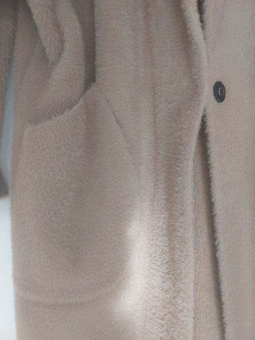 Płaszcz alpaka carmel